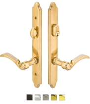 Emtek 1471 Configuration #4 Brass CONCORD Style Multi-Point Trim for Patio Doors