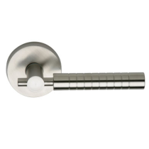Omnia 33 Stainless Steel Door Lever Latchset Brushed Stainless Steel (US32D)