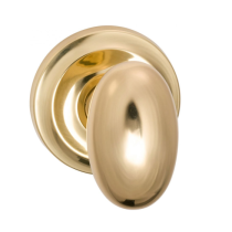 Omnia 432 Knob Latchset Non-Lacquered Brass (US3A)