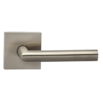Omnia 912SQ-15 Modern Door Lever Set with Square Rose