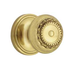 Nostalgic Warehouse Meadows Knob Privacy Mortise with Classic Rose PB