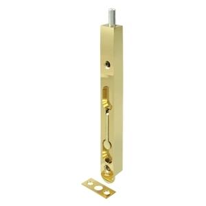Deltana Residential Zinc Flush Bolt in Polished Brass (US3)