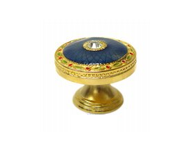 Emenee FAB1005-MG Faberge Round Parasol Cabinet Knob in Museum Gold (MG)