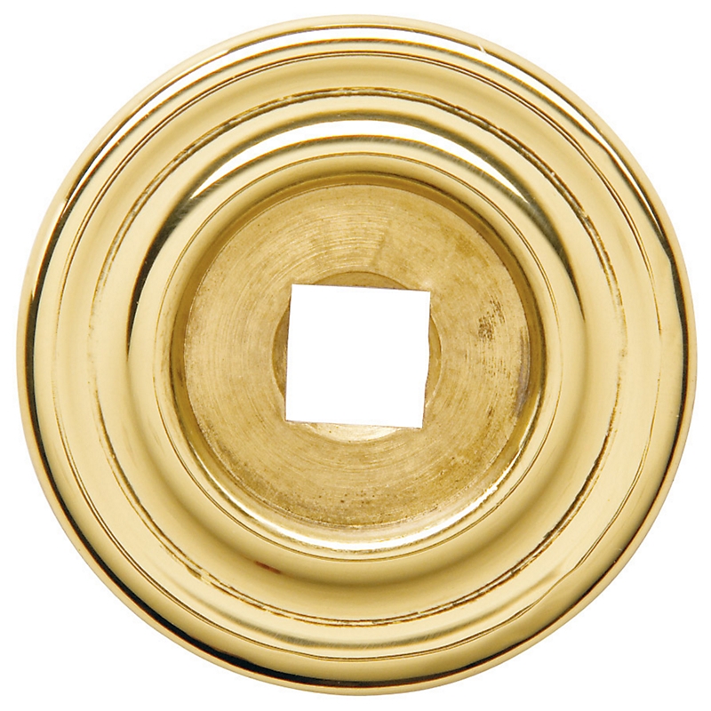 brass door knob backplate