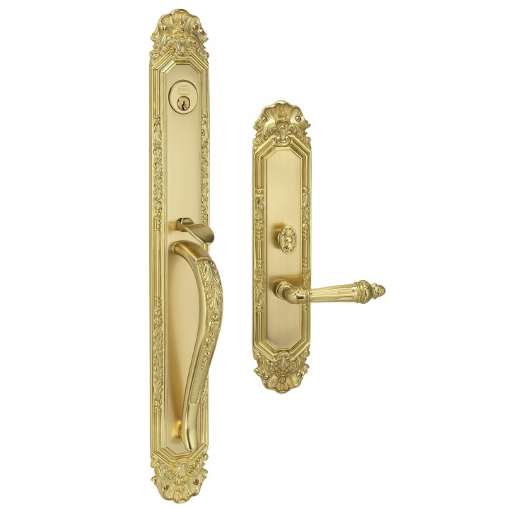 Omnia Amagansett Mortise Entrance Handleset w/Classico Collection ...