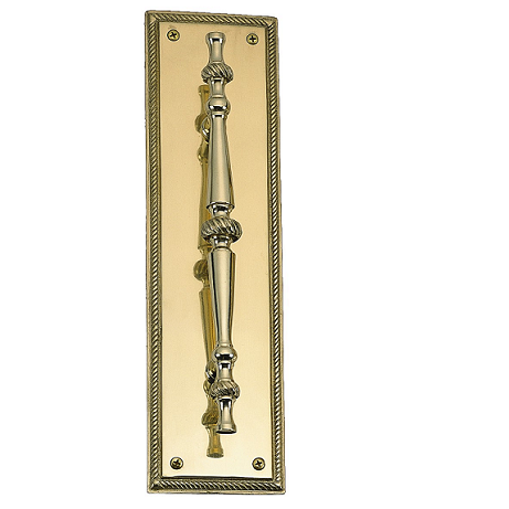 Brass Accents Academy Rope Pull Plate
