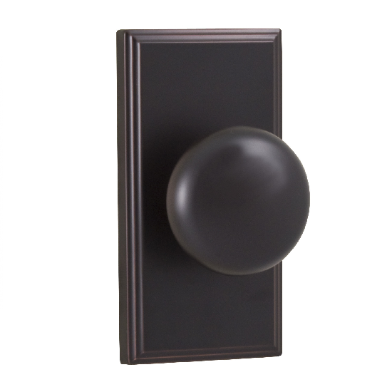Elegance Oil-Rubbed Bronze Woodward Passage Hall/Closet Impresa Door Knob Elegance Oil-Rubbed Bronze Woodward Passage Hall/Closet Impresa Door Knob