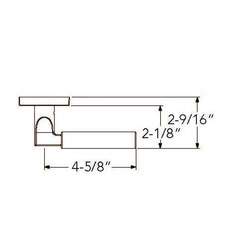 Baldwin Reserve Lake Forest Lever Dimensions