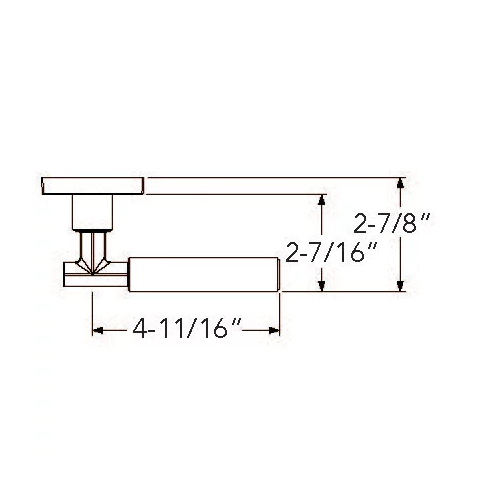 Baldwin Reserve Riddling Lever Dimensions