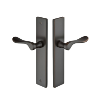 Emtek 11B2 Configuration #1 Brass MODERN Style Multi-Point Trim for Patio Doors