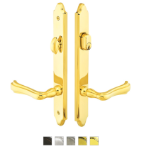 Emtek 1371 Configuration #3 Brass CONCORD Style Multi-Point Trim for Patio Doors