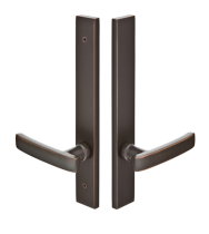 Emtek 13A2 #3 Brass MODERN Style Multi-Point Trim for Patio Doors