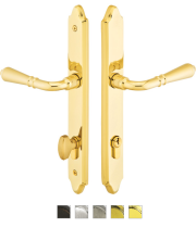 Emtek 1571 Configuration #5 Brass CONCORD Euro Style Multi-Point Trim for Patio 