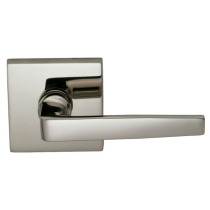 Omnia 36 Lever Latchset Polished Nickel (US14)