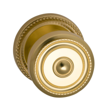 Omnia 430 Knob Latchset Polished Brass (US3)