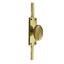 Omnia 432CR Cremone Bolt Polished Brass