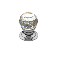 Baldwin Swarovski® Crystal Cabinet Knob (4332, 4334, 4336) in Polished Chrome