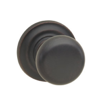 Omnia 458TD-TB Colonial Door Knob Set with Traditional Rose 