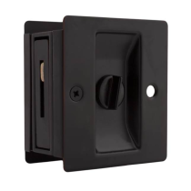 Weslock 577 Privacy Pocket Door Lock Oil Rubbed Bronze