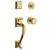 Baldwin Estate 85320 Madison Handleset Lifetime Polished Brass