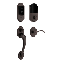 Baldwin Estate 85358.112 Boulder Touchscreen Keyless Handleset Venetian Bronze (112)