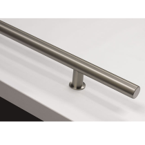 Emtek 86190 70" Long Door Pull shown in Stainless Steel
