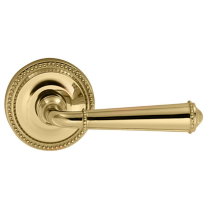 Omnia 946 Lever Latchset Polished Brass (US3)
