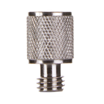 Emtek Select 97257 Knurled Tip Set for 4-1/2" & 5" Heavy Duty and Ball Bearing Solid Brass Hinge