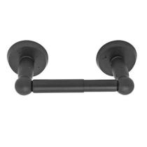 Emtek 2304 Sandcast Bronze Spring Rod Paper Holder with #2 Rose