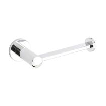 Emtek Modern Brass Paper Holder with Small Brass Disc 2804