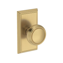 Baldwin Reserve Bremerton Knob with Chamfered 5 Inch Rose