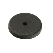 Emtek 86341 Sandcast Bronze Round Backplate Medium Bronze Patina (MB)