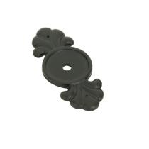 Emtek 86234 Tuscany Bronze Knob Backplate Flat Black Patina (FB)