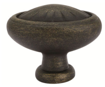 Emtek Tuscany Bronze Egg Cabinet Knob 86093, 86094, 86143