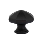 Emtek Tuscany Bronze Octagon Cabinet Knob 86137, 86138, 86215 Flat Black Patina 