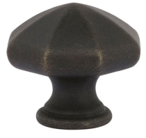Emtek Tuscany Bronze Octagon Cabinet Knob 86137, 86138, 86215