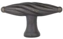 Emtek Tuscany Bronze Twist Cabinet Knob 86097, 86098