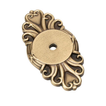 Emtek 86293 Ribbon and Reed Knob Backplate French Antique (US7)