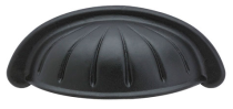 Emtek Tuscany Bronze Bin Pull 86099, 86199 Flat Black Patina (FB)