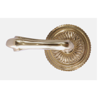 Brass Accents Sunburst Rosette with choice of knob or lever