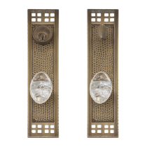 Brass Accents D05-K535 Arts and Crafts Collection Deadbolt Plate