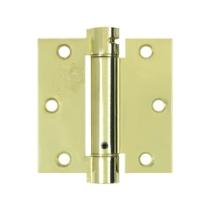 Deltana 3 1/2" X 3 1/2" Square Corner Spring Steel Hinge DSH35