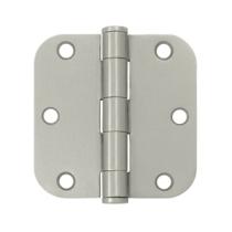 Deltana 3 1/2" x 3 1/2" Radius Corner Heavy Duty Steel Hinges