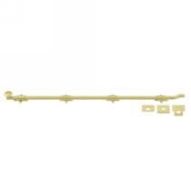 Deltana FPG42 42" Solid Brass Heavy Duty Offset Surface Bolt
