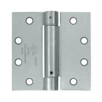Deltana 4 1/2" X 4 1/2" Square Corner Spring Steel Hinge DSH45U