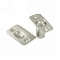 Deltana Solid Brass Ball Catch with Radius Corners