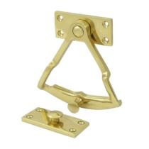 Deltana DDQ56 Dutch Door Quadrant shown in Polished Brass (US3)