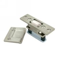 Baldwin 0430 Extra Heavy Duty Roller Latch w/Full Lip Strike Satin Nickel (150)