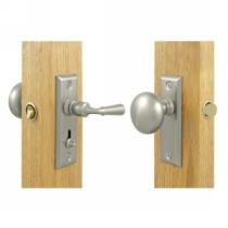 Deltana SDLS480Solid Brass Storm Door Rectangular Tubular Lock
