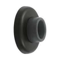 Deltana WB250 Solid Brass Concave Flush Wall Mounted Bumper Oil Rubbed Bronze